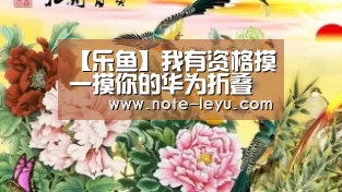 【乐鱼】我有资格摸一摸你的华为折叠屏手机Mate Xs吗？(图1)